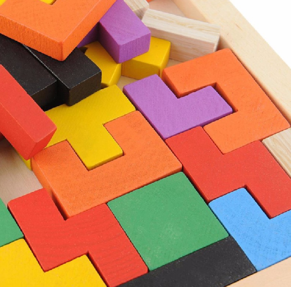 Tangram Tetris Bois