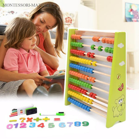 Chevalet-Boulier de table multifonction magnétique avec puzzle formes et nombres