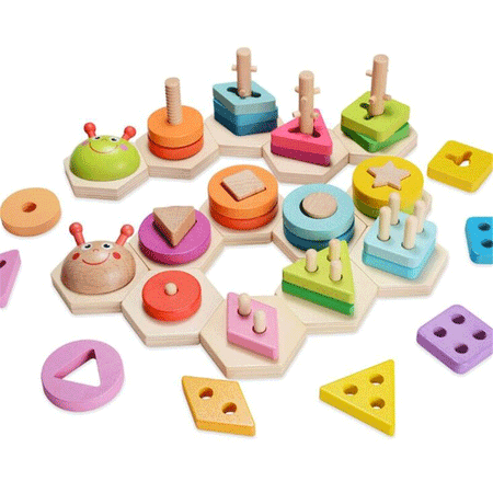 Puzzle Multiforme 3D Empilement